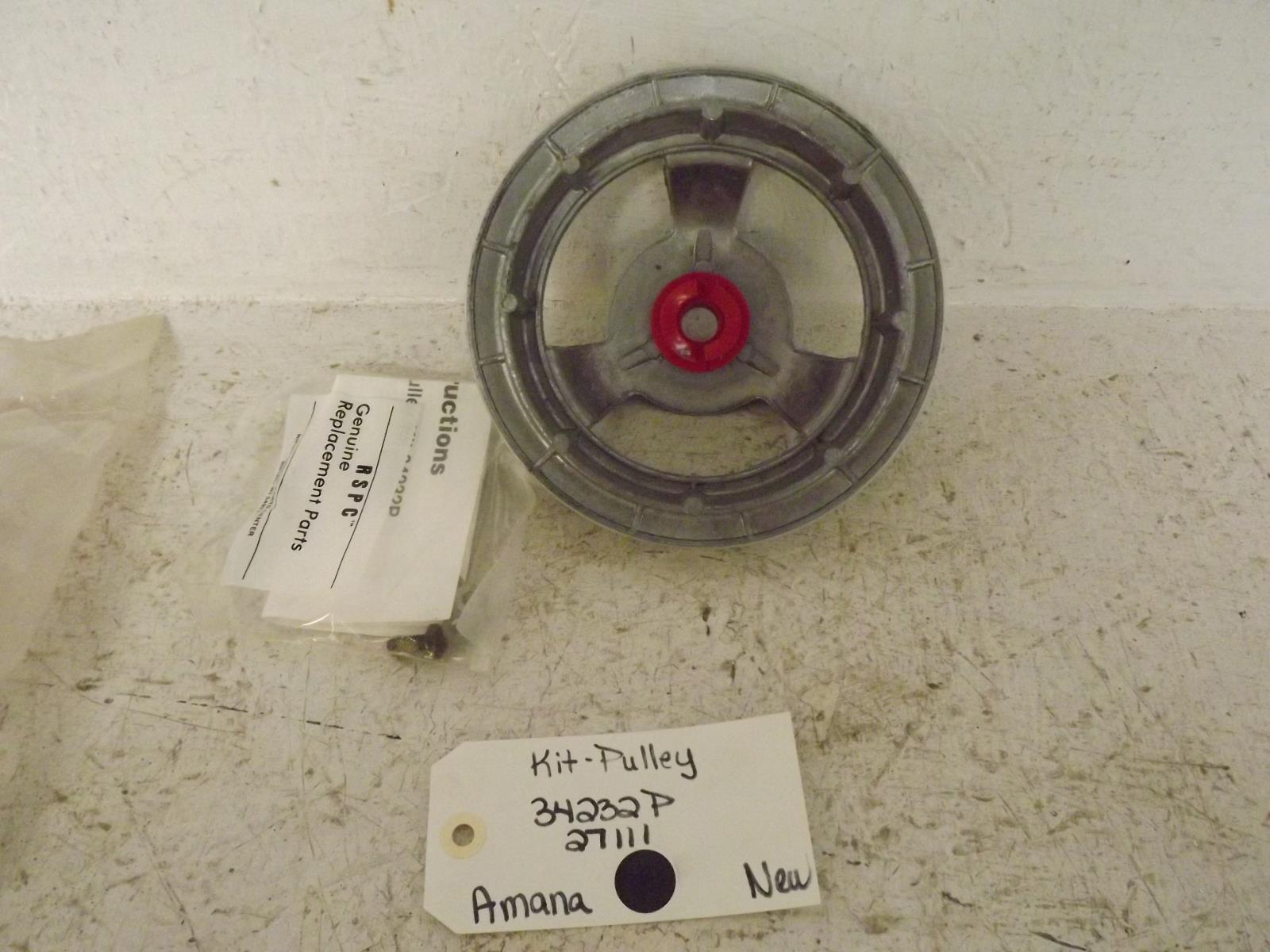 Amana Washer 34232P 27111 Kit-Pulley New Amana Washer 34232P 27111 Kit-Pulley New